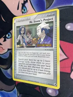 Pokemon - Mr Stone's Project (Reverse Holo) - Dragon Frontiers 77/101 - MP - Image 3