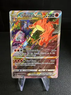 Charizard Vstar SWSH262, Black Star Promo, Pokemon, NM - Image 1