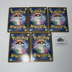 McDonald's Promo set Riolu Ralts Quaxley Fuecoco Sprigatito M-P Pokemon Card JP - Image 2