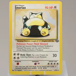 Pokemon TCG - Snorlax 27/64 Jungle Rare WOTC 1999 - MP - Image 2
