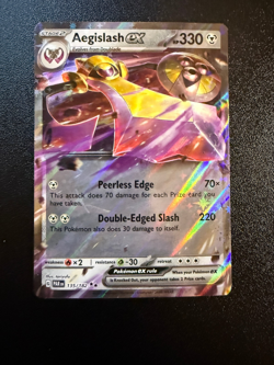 Aegislash ex #135 Pokemon Paradox Rift - Image 1