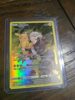Pokemon TCG- Ultra Rare Pikachu #TG05/TG30 Sword&Shield Lost Origins - Image 1