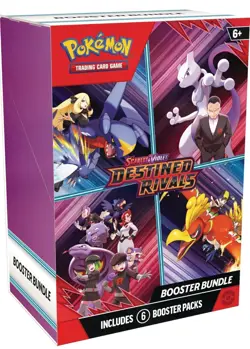 Pokemon TCG Scarlet & Violet Destined Rivals Booster Bundle 6 Packs - Image 1