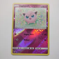 Pokemon TCG Jigglypuff 41/68 Hidden Fates Common Reverse Holo MINT! - Image 1