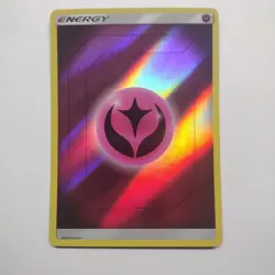 Fairy Energy Reverse Holo Pokemon Sun & Moon Hidden Fates NM - Image 1