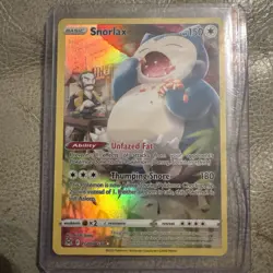2022 Pokemon Snorlax TG10/TG30 Lost Origin Trainer Gallery Holo - Image 1