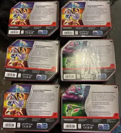 Pokemon TCG Paradox Destinies / Paradox Clash Tins - Set of 6 *NEW - SEALED* - Image 2