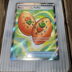 Pokemon TCG - Mega Evolution - Buddy-Buddy Poffin #167/132 - Near Mint - Image 2