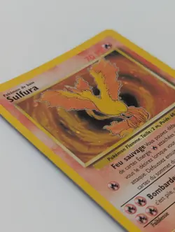 Moltres Sulfura Fossil 12/62 French Unlimited Holo rare Pokemon TCG Pokemon HP - Image 4