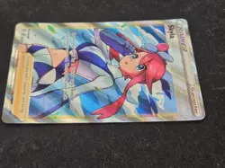 Pokemon TCG Skyla Full Art Trainer 72/72 Shining Fates Ultra Rare Holo LP - Image 5