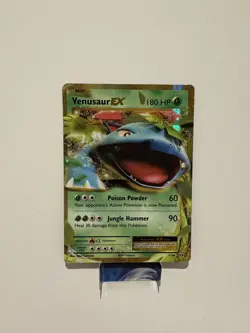 Pokemon TCG Venusaur EX 1/108 XY Evolutions 2016 Holo Ultra Rare MP - Image 1