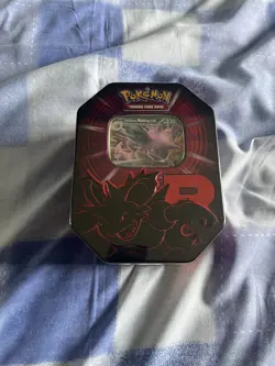 Pokemon TCG - Team Rocket Tins - Set of 3 - Mewtwo, Nidoking & Persian - Image 4