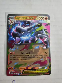 Mega Charizard X EX 013/094 Pokemon TCG: Phantasmal Flames Double Rare M/NM - Image 1