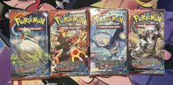 2015 POKEMON XY PRIMAL CLASH LOT OF 4 BOOSTER PACKS COMPLETE ART SET SEALED - Image 1