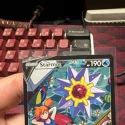 Pokemon TCG Astral Radiance Starmie V TG13/TG30 Trainer Gallery Full Art - Image 3