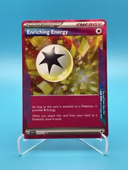 Pokemon TCG SV Surging Sparks Enriching Energy Ace Spec 191/191 NM - Image 1