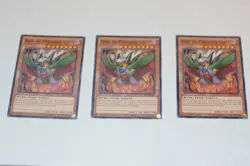Bird of Paradise Lost YUGIOH 1st Edition X3 - Image 1