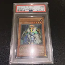 Yugioh Airknight Parshath LOD-062 1st Edition Ultra Rare MINT PSA 9 CGC WOW BGS - Image 2