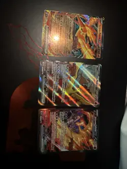 Team Rocket's Moltres Ex Destined Rivals Stamped Pokemon Cards. 031, 229 And 208 - Image 1