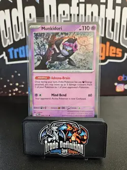 044/131 Munkidori : Rare Holo Card : Pokemon TCG Prismatic Evolutions - Image 1