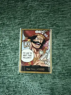 One Piece Gol.D.Roger GOLD DON!! Card (OP-13) English - Image 1