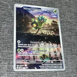Teal Mask Ogerpon 123 Sv: Scarlet & Violet Promo Cards Holo - Image 1