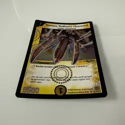 2004 Duel Masters Trading Card Hanusa Radiance Elemental DM01 Holo Foil S1/S10 - Image 3