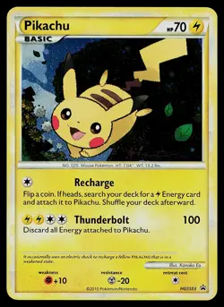 Pokemon Card Pikachu HGSS03 HGSS Promos Holo - Image 1