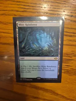 Misty Rainforest Modern Horizons 2 Regular Card Near Mint Condition - Image 1