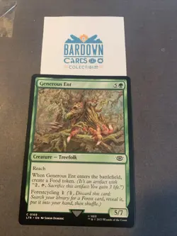 MTG LOTR Generous Ent LTR 0169 Tales of Middle-Earth common - Mint - Image 1