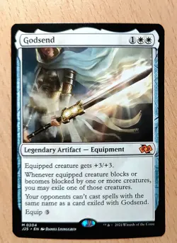 Mtg Magic: Gottesheil / Godsend, English Nearmint, Top Equipment Mythic - Image 1