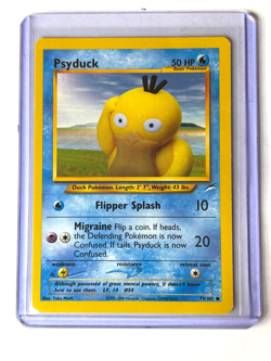Psyduck #79 Pokemon Neo Destiny NM - Image 1