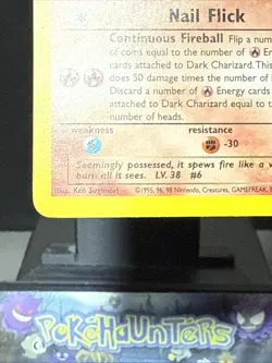 Pokemon Dark Charizard 4/82 Team Rocket Set Holo Rare WOTC Played - Image 5