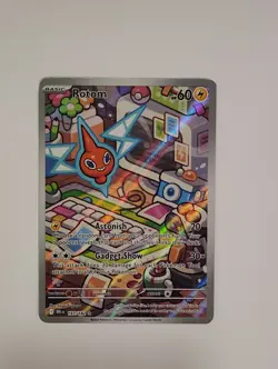 pokemon 4 card lot: Destined Rivals, Arven's Greedent, Rotom, Zamazenta, Spidops - Image 3