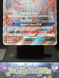 Pokemon Card Salazzle GX 132/147 Full Art Ultra Rare Burning Shadows Light Play - Image 3