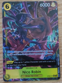 One Piece Card Game - Nico Robin OP09-107 ALT ART - Image 1