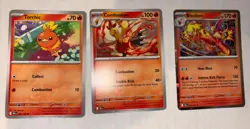 Pokemon Phantasmal Flames Blister Pack Promo Cards Blaziken Combusken Torchic - Image 1