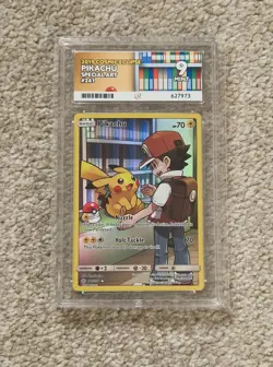 ACE MINT 9 - Pikachu 241/236 Pokemon Card - Cosmic Eclipse PSA BGS CGC - Image 1