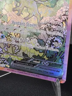 Leafeon EX Prismatic Evolutions Holo Card 144/131 PRXY Fan version for Display - Image 4
