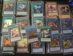 46 CARD SKY STRIKER DECK CORE ENGAGE ANCHOR LINKAGE HAYATE KAGARI YUGIOH PLAYSET - Image 1