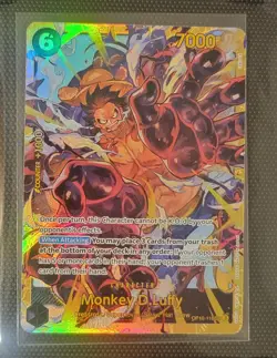 OP10-118 Monkey.D.Luffy SEC - One Piece TCG English Card Near-Mint Secret Rare - Image 1