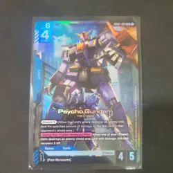 Gundam Card Game TCG - Psycho Gundam - Dual Impact - GD02-001 LR - NM - Image 1