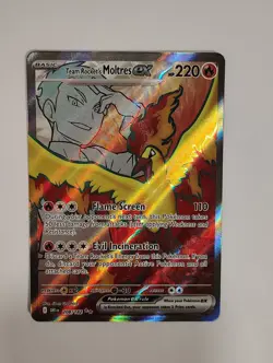 pokemon 4 card lot: Destined Rivals Persian ex,Nidoking ex,Moltres ex,Ho-Oh ex - Image 5