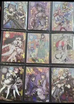 Complete 9 CP Goddess Feast 3/Goddess Story Anime Waifu Cards - Image 2