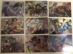 Complete 9 CP Goddess Feast 2/Goddess Story Anime Waifu Cards Rare - Image 2