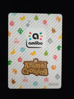 #105 Copper AUTHENTIC Nintendo Animal Crossing Amiibo NFC Card Series 2 - Image 2