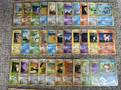 Pokemon Japanese Vintage Card Lot of 59 Cards From Multiple Sets NM/LP - Image 2