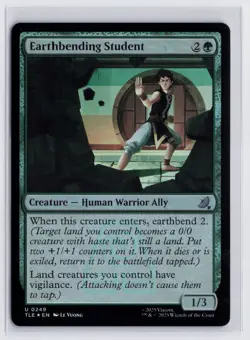 Earthbending Student Foil Near Mint - Image 1