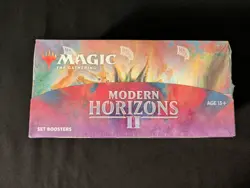 Modern Horizons 2 Set Booster Box - MTG Magic the Gathering - Sealed 195166125213 - Image 1