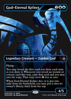 MTG God-Eternal Kefnet SDCC 2019 Exclusive, Light Play, English Promo: Media Pro - Image 1